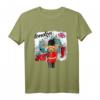 London Teddy Bear Queen Guard Cartoon T-Shirt – Lustiges Souvenir mit Big Ben, London Eye & London Bridge für Damen, Herren & Kinder