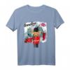 London Teddy Bear Queen Guard Cartoon T-Shirt – Lustiges Souvenir mit Big Ben, London Eye & London Bridge für Damen, Herren & Kinder