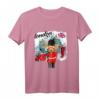 London Teddy Bear Queen Guard Cartoon T-Shirt – Lustiges Souvenir mit Big Ben, London Eye & London Bridge für Damen, Herren & Kinder
