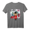 London Teddy Bear Queen Guard Cartoon T-Shirt – Lustiges Souvenir mit Big Ben, London Eye & London Bridge für Damen, Herren & Kinder