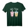 Bes Teas Besties Bubble Tea T-Shirt - Niedliches Kawaii Boba Tee für Freunde & Bubble Tea Liebhaber