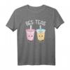 Bes Teas Besties Bubble Tea T-Shirt - Niedliches Kawaii Boba Tee für Freunde & Bubble Tea Liebhaber