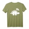 DINO Dinosaurier Comic Stegosaurus Lustig Tier Urzeit T-Shirt für Kinder – Perfekt für Schule, Kindergarten & Familienausflüge