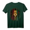 Reggae Löwe T-Shirt mit Dreadlocks – Afrikanisches Tiermotiv im Rastafari Style, Perfekt für Rasta Fans, Geburtstags- und Jahrestagsgeschenk