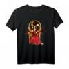 Taiko Odaiko Drummer T-Shirt mit roter Illustration - Perfekte Geschenkidee für Taiko Liebhaber, Trommler & Musiker für Praxis, Workshops & Festivals