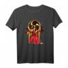 Taiko Odaiko Drummer T-Shirt mit roter Illustration - Perfekte Geschenkidee für Taiko Liebhaber, Trommler & Musiker für Praxis, Workshops & Festivals