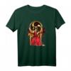 Taiko Odaiko Drummer T-Shirt mit roter Illustration - Perfekte Geschenkidee für Taiko Liebhaber, Trommler & Musiker für Praxis, Workshops & Festivals
