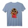 Taiko Odaiko Drummer T-Shirt mit roter Illustration - Perfekte Geschenkidee für Taiko Liebhaber, Trommler & Musiker für Praxis, Workshops & Festivals