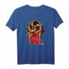 Taiko Odaiko Drummer T-Shirt mit roter Illustration - Perfekte Geschenkidee für Taiko Liebhaber, Trommler & Musiker für Praxis, Workshops & Festivals