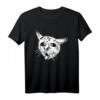 Hässliches Husten Katze Meme T-Shirt – Lustige Schwarzweiss-Illustration für Tierliebhaber & Meme-Fans