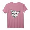 Hässliches Husten Katze Meme T-Shirt – Lustige Schwarzweiss-Illustration für Tierliebhaber & Meme-Fans