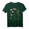 Yarrow Blumen Vintage Botanical Illustration T-Shirt – Botanisches Design für Pflanzen- und Naturfreunde