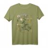 Yarrow Blumen Vintage Botanical Illustration T-Shirt – Botanisches Design für Pflanzen- und Naturfreunde