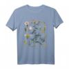 Yarrow Blumen Vintage Botanical Illustration T-Shirt – Botanisches Design für Pflanzen- und Naturfreunde
