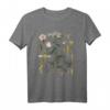 Yarrow Blumen Vintage Botanical Illustration T-Shirt – Botanisches Design für Pflanzen- und Naturfreunde