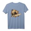 Nasenbär Ameisenbär Wildtier Illustration Design T-Shirt – Lustiges Tiermotiv für Tierliebhaber, Naturfreunde & Geschenkideen zu Weihnachten & Geburtstag