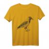 Schwarzes Krähen Raben Vogel Illustration T-Shirt im Vintage-Stil – Für Vogelbeobachter, Tierliebhaber & Gotik-Fans