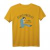 Offizielles Elvis Presley T-Shirt mit King Illustration - Klassisch geschnitten, doppelt genähter Saum, Fanartikel
