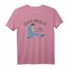 Offizielles Elvis Presley T-Shirt mit King Illustration - Klassisch geschnitten, doppelt genähter Saum, Fanartikel