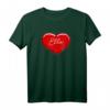 Handgezeichnetes Herz Ella - Personalisierte Liebe-Namen T-Shirt als Geschenk für Freunde, Familie, Valentinstag & besondere Anlässe