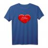 Handgezeichnetes Herz Ella - Personalisierte Liebe-Namen T-Shirt als Geschenk für Freunde, Familie, Valentinstag & besondere Anlässe