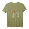 Damen Jack Russell Terrier Liebe Frauchen Hunde Geschenkidee T-Shirt mit V-Ausschnitt – Lustiges Hunde-Motiv für Hundeeltern & Tierliebhaber als Geschenk