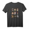 Pilzkunde T-Shirt mit Essbaren Pilz-Illustrationen – Perfektes Geschenk für Biologen, Naturforscher, Pilzjäger & Pilzliebhaber