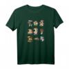 Pilzkunde T-Shirt mit Essbaren Pilz-Illustrationen – Perfektes Geschenk für Biologen, Naturforscher, Pilzjäger & Pilzliebhaber
