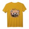 Roter Panda Katzenbär Illustration T-Shirt – Süßes Tiermotiv, Perfekt als Geschenk für Kinder, Frauen & Männer zu Weihnachten und Geburtstag