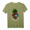 Ananas Cannabis Kiffen T-Shirt - Lustiges 420 Motiv mit Sonnenbrille für Freunde, Familie & Legalisierungsgeschenke