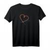 Seilspringen / Rope Jump Skipping Illustration T-Shirt mit Herzmotiv für Rope Skipping Fans - Perfektes Workout-Design