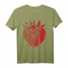 Retro Vintage Obst Grafik Vegetarisches Geschenk - Erdbeere T-Shirt für Garten-, Pflanzen- und Gemüseliebhaber, perfekt für Geburtstage
