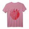 Retro Vintage Obst Grafik Vegetarisches Geschenk - Erdbeere T-Shirt für Garten-, Pflanzen- und Gemüseliebhaber, perfekt für Geburtstage