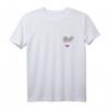 Asexuelles Herz LGBTQIA Ace Pride Flag Love Illustration T-Shirt – Unterstützung, Selbstliebe & Vielfalt feiern