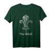 New Orleans Fleur De Lis Vintage Illustration T-Shirt – Mardi Gras & Karnevalsparade Souvenir für Königinnen & Könige