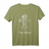 New Orleans Fleur De Lis Vintage Illustration T-Shirt – Mardi Gras & Karnevalsparade Souvenir für Königinnen & Könige