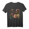 Vintage-inspirierte Blumen-Diagramm T-Shirt für Natur- und Gartenliebhaber – Perfektes Geschenk für Botaniker, Landwirte & Pflanzenfreunde