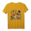 Vintage-inspirierte Blumen-Diagramm T-Shirt für Natur- und Gartenliebhaber – Perfektes Geschenk für Botaniker, Landwirte & Pflanzenfreunde