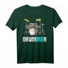 Drummer - ME - Schlagzeug Set Illustration T-Shirt für Musiker und Musikliebhaber