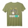 Drummer - ME - Schlagzeug Set Illustration T-Shirt für Musiker und Musikliebhaber