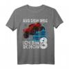 8. Geburtstag Junge Geschenk Monstertruck 'Ich Bin Schon 8' T-Shirt - Lustiges Party-Outfit für Geburtstag & Überraschungsgeschenk