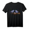 Vogel Tiere Vogelmotiv Illustration T-Shirt – Süße Vogelfamilie, ideal als Geschenk für Tier- und Vogelliebhaber