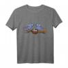Vogel Tiere Vogelmotiv Illustration T-Shirt – Süße Vogelfamilie, ideal als Geschenk für Tier- und Vogelliebhaber