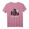 Kinder Ninja T-Shirt zum 4. Geburtstag - Roter Ninja mit Sternen, perfektes Geschenk für kleine Ninja-Kämpfer Jungen und Mädchen