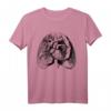 Vintage Anatomie Herz und Lunge T-Shirt – Perfektes Geschenk für Medizinstudenten, Ärzte und Anatomie-Enthusiasten