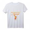 Damen Junggesellinnenabschied T-Shirt mit Blutgruppe Aperol und V-Ausschnitt - Farbenfrohes Wasserfarben Design für Bachelorette Party