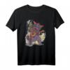 Katzen T-Shirt mit Louis Wain Illustration - Niedliches Katzen- und Banjo-Design für Tierliebhaber & Katzenfans