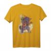 Katzen T-Shirt mit Louis Wain Illustration - Niedliches Katzen- und Banjo-Design für Tierliebhaber & Katzenfans