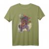 Katzen T-Shirt mit Louis Wain Illustration - Niedliches Katzen- und Banjo-Design für Tierliebhaber & Katzenfans