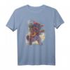 Katzen T-Shirt mit Louis Wain Illustration - Niedliches Katzen- und Banjo-Design für Tierliebhaber & Katzenfans
